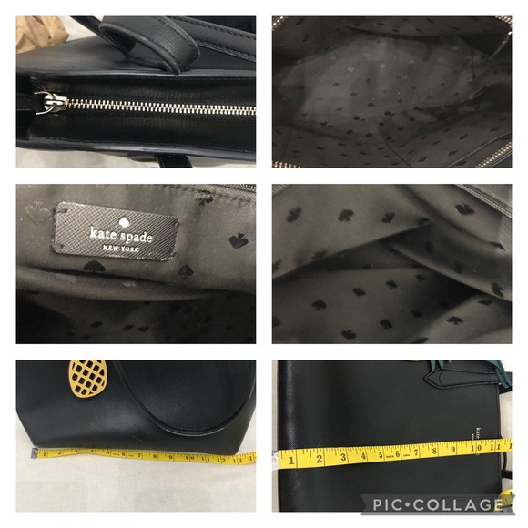 Kate Spade Marlee Tote Black 15.5”x11” SEE NOTES - Picture 17 of 17